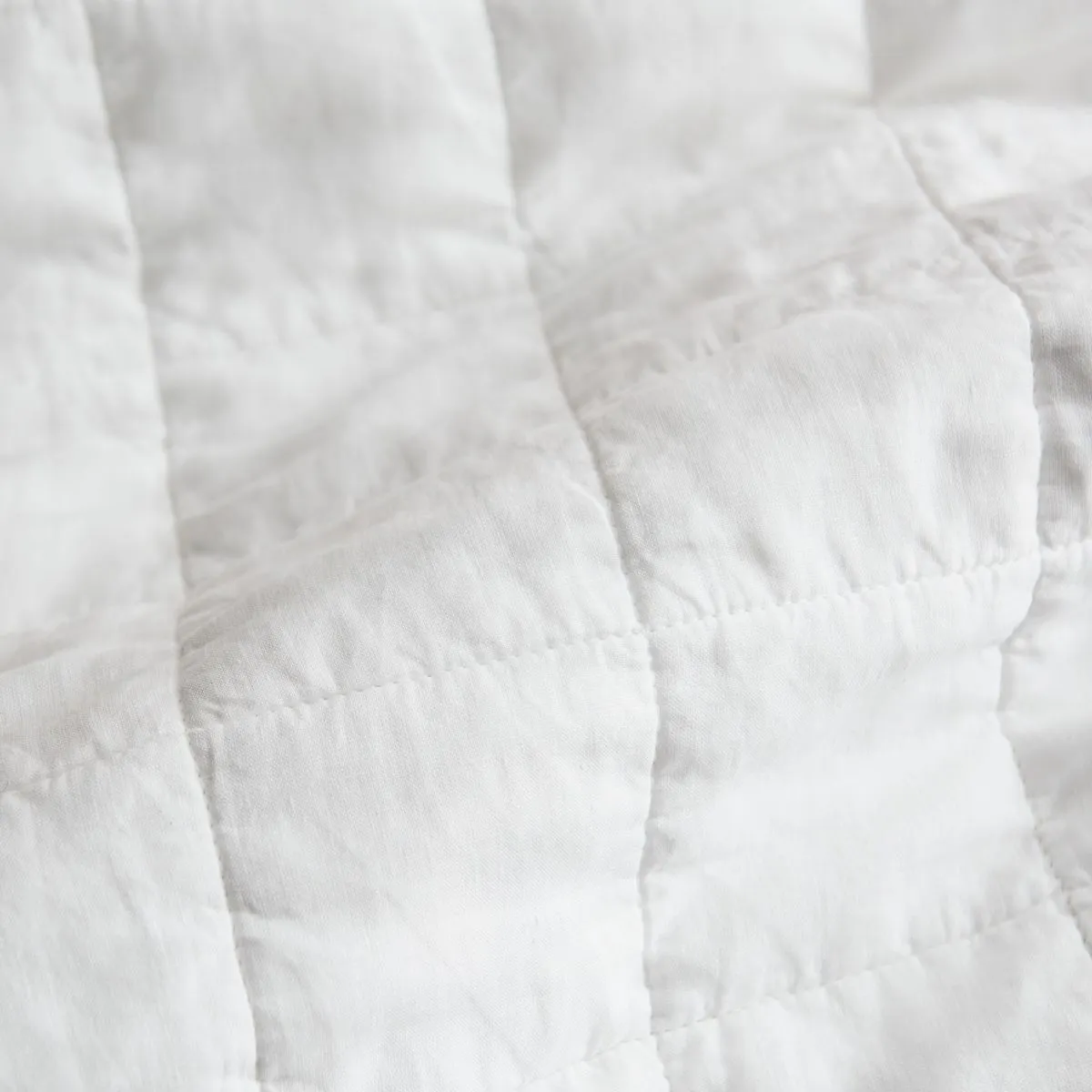 Abbotson White Bed Cover by Sheridan