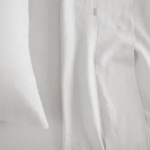 Abbotson WHITE  Linen Flat Sheet by Sheridan