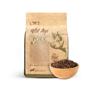 Absolute Bites Wild Age Dog Pork & Potato Complete & Balanced For All Life Stages 3.3lbs