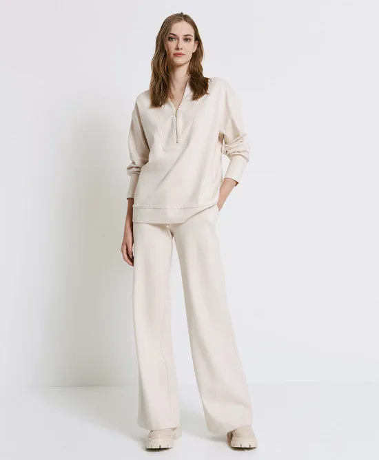 Access Vanilla Sweater With Front Zip