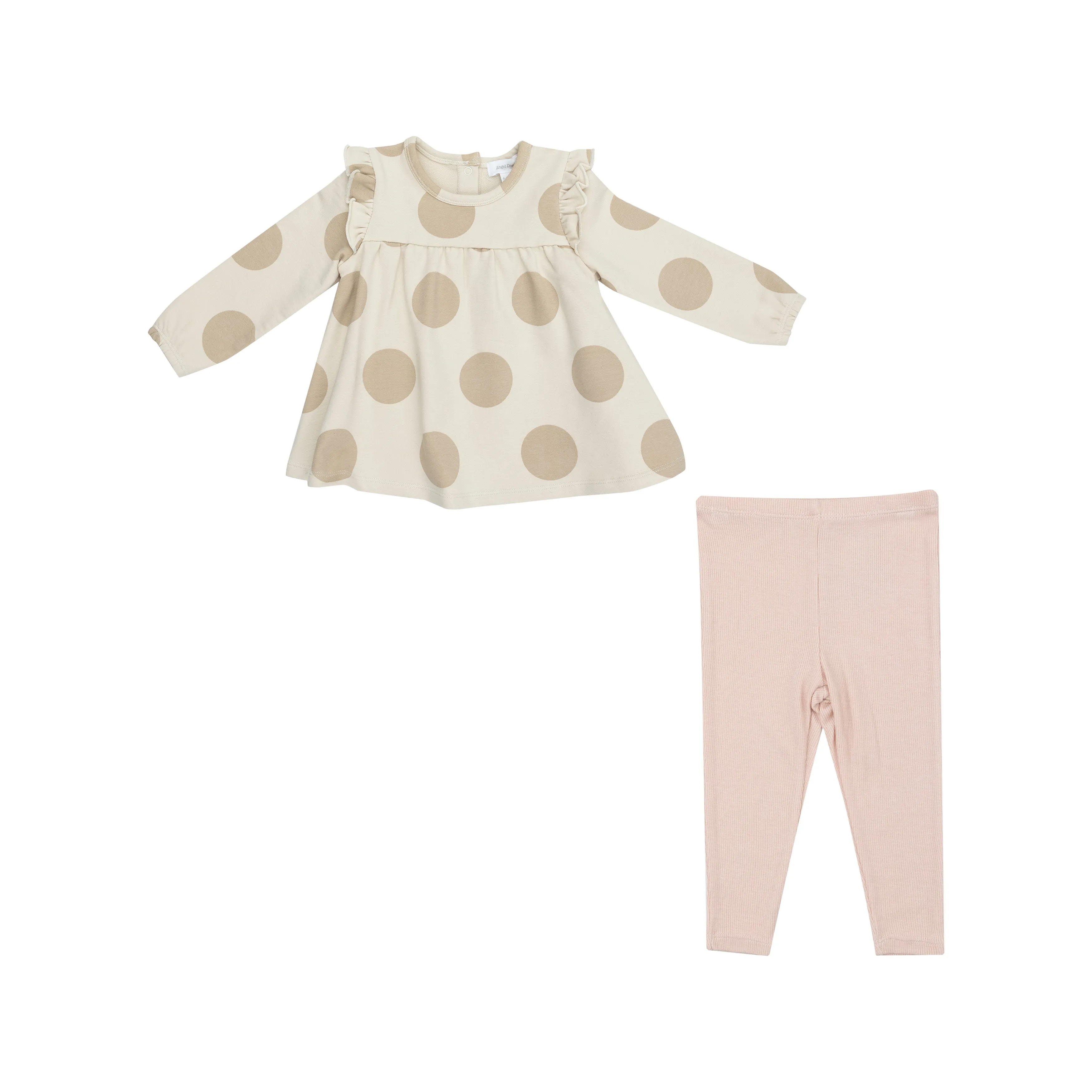 AD Ruffle Top Tunic & Rib Legging