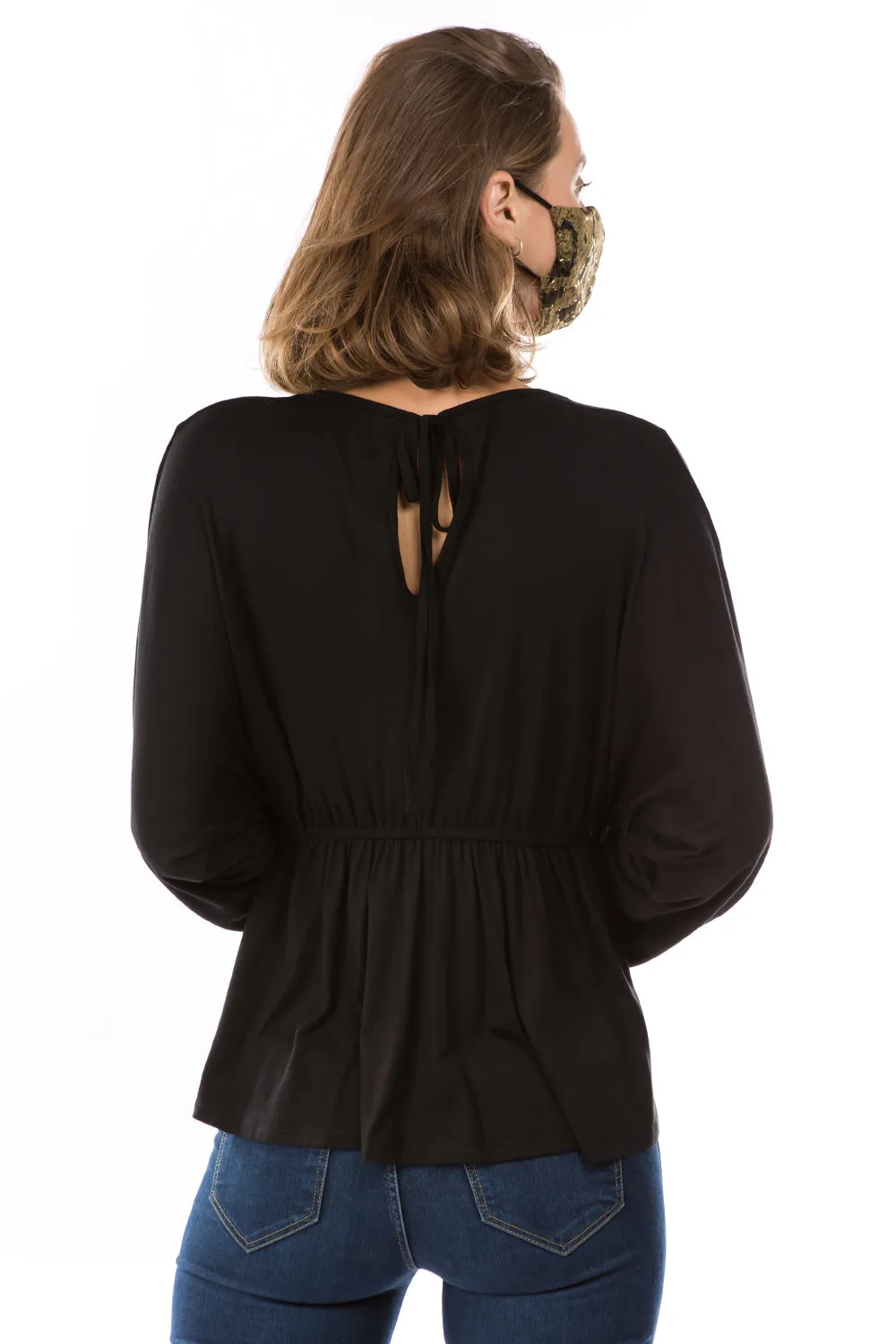 ALIA TOP ( BLACK)-VT2786