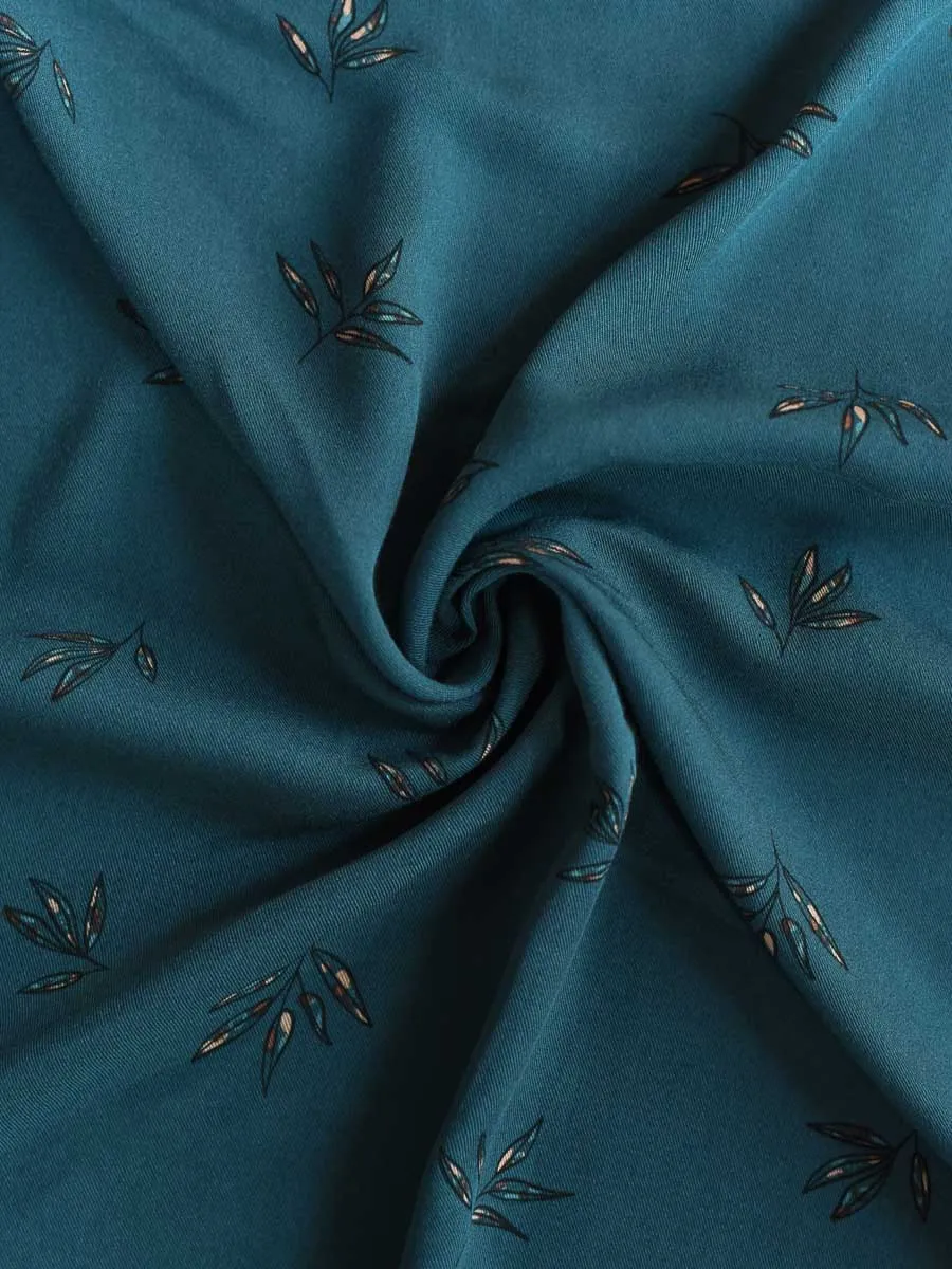 Alixe Blue Foliage Blouse