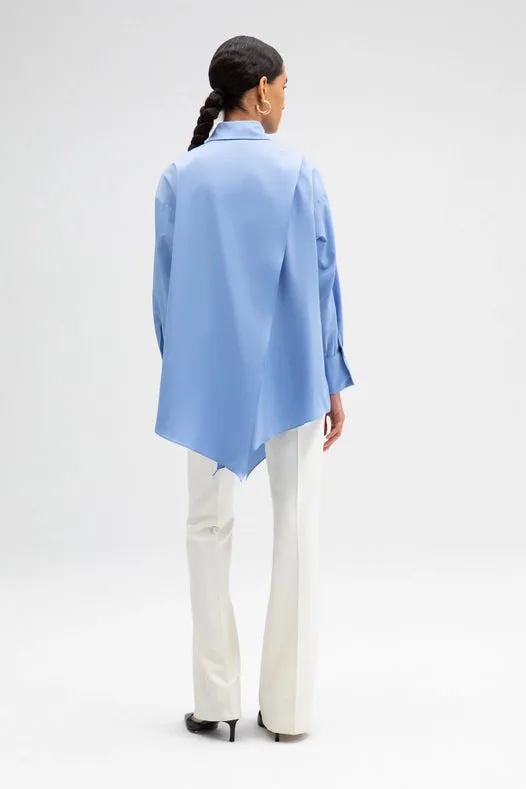 Asymmetric Poplin Tunic