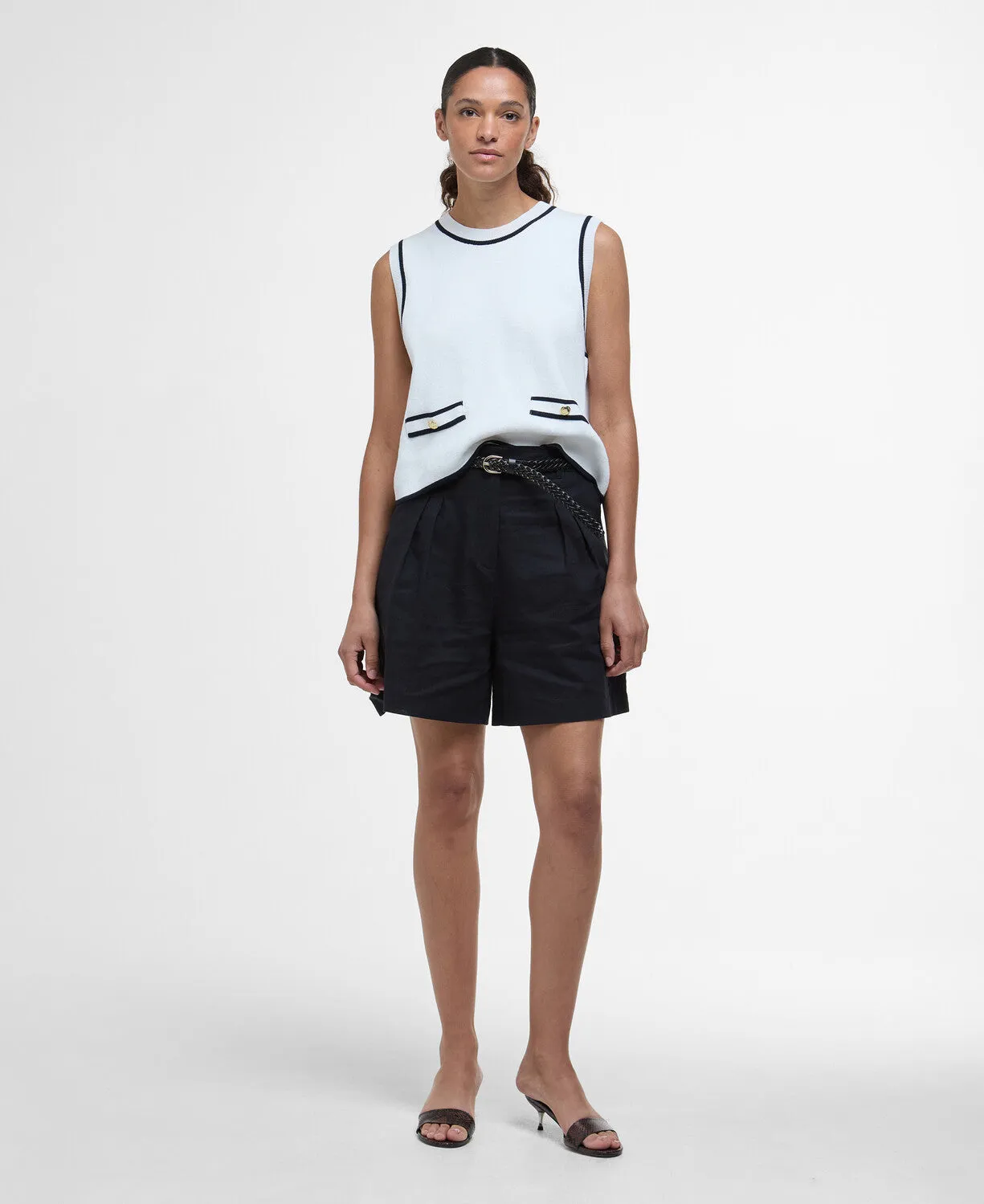 Barbour Amy Sleeveless Knitted Jumper