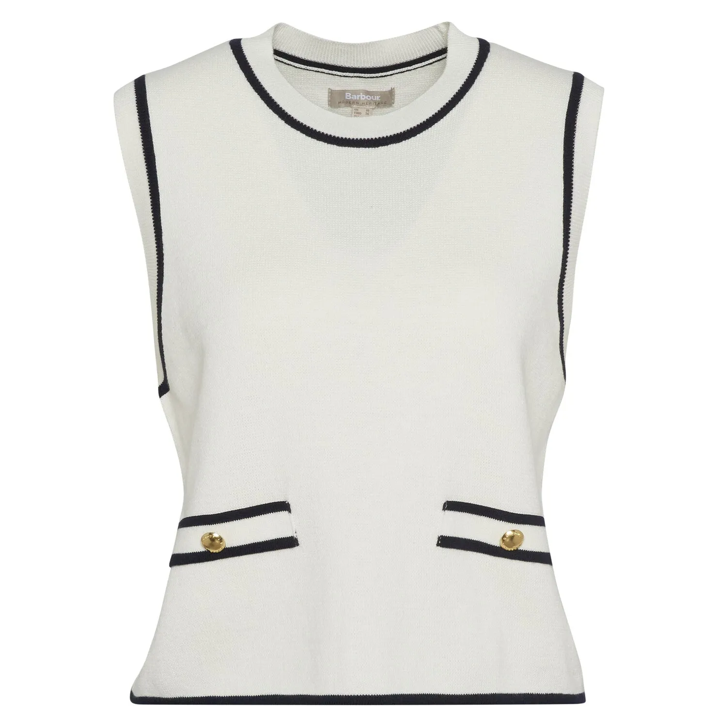 Barbour Amy Sleeveless Knitted Jumper