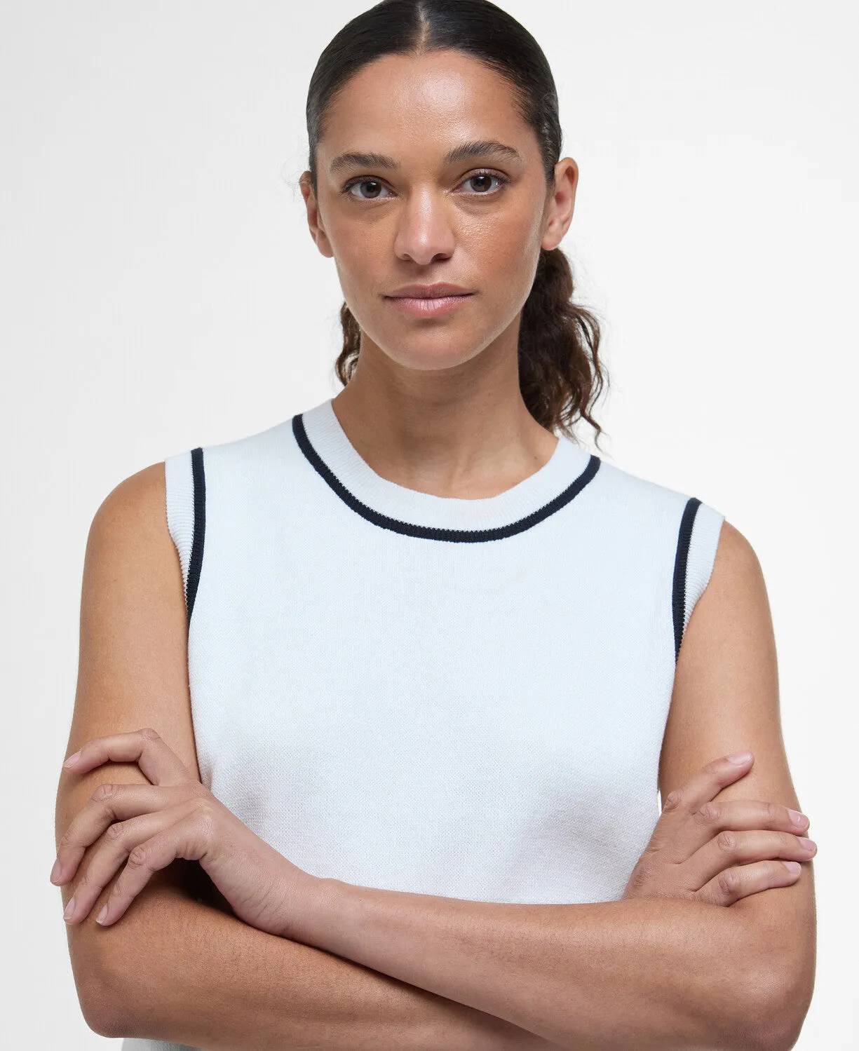Barbour Amy Sleeveless Knitted Jumper