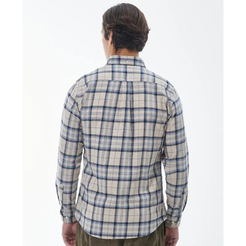 Barbour Deerpark Tailored Fit Mens Shirt - Ecru