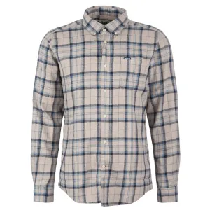 Barbour Deerpark Tailored Fit Mens Shirt - Ecru