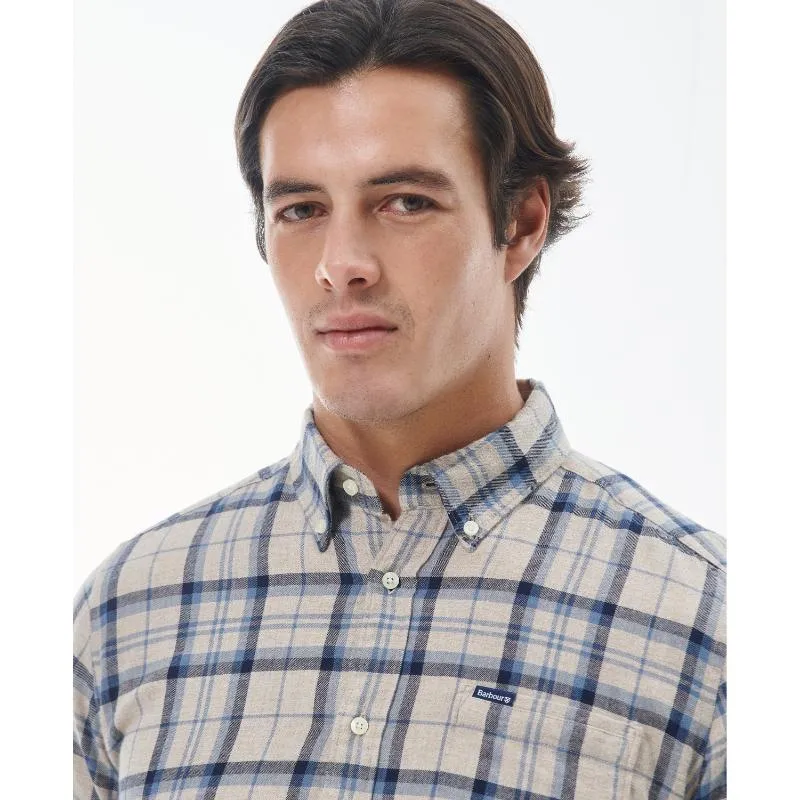 Barbour Deerpark Tailored Fit Mens Shirt - Ecru