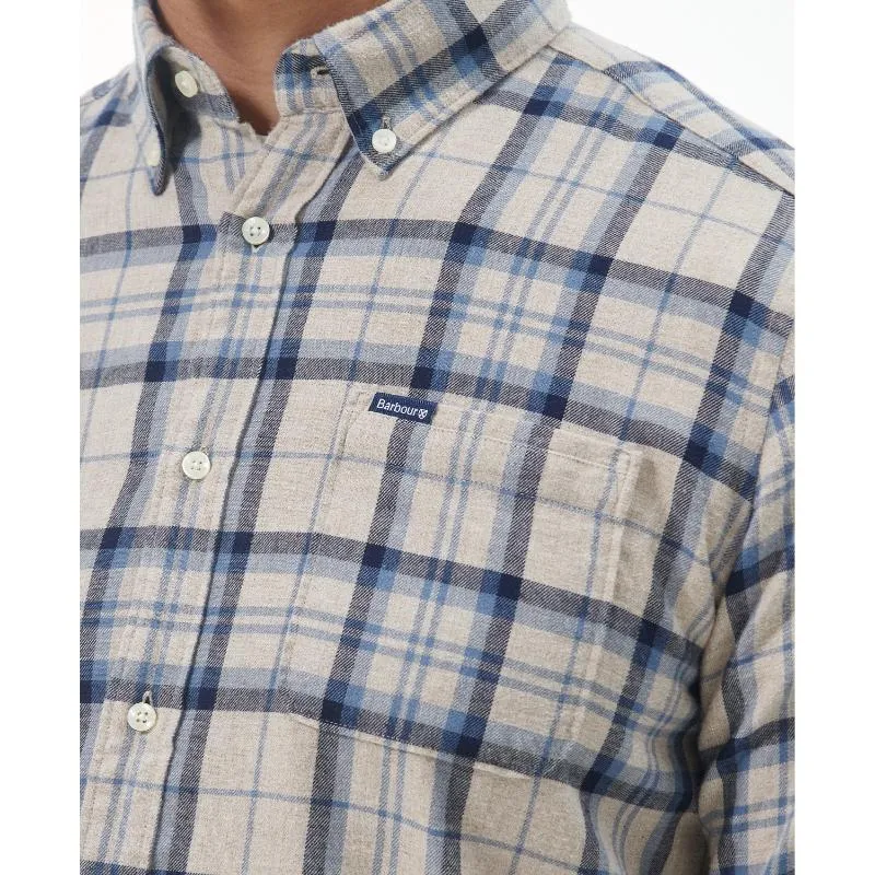 Barbour Deerpark Tailored Fit Mens Shirt - Ecru