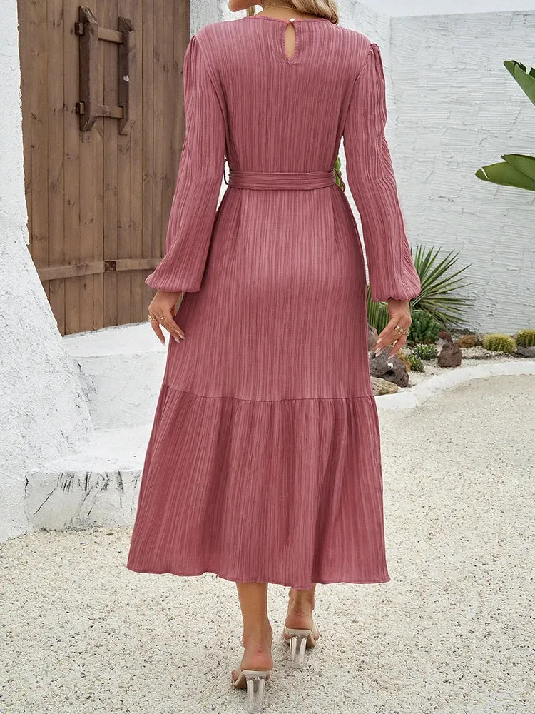 Beatrix - Elegant Flounce Long Dress for Women