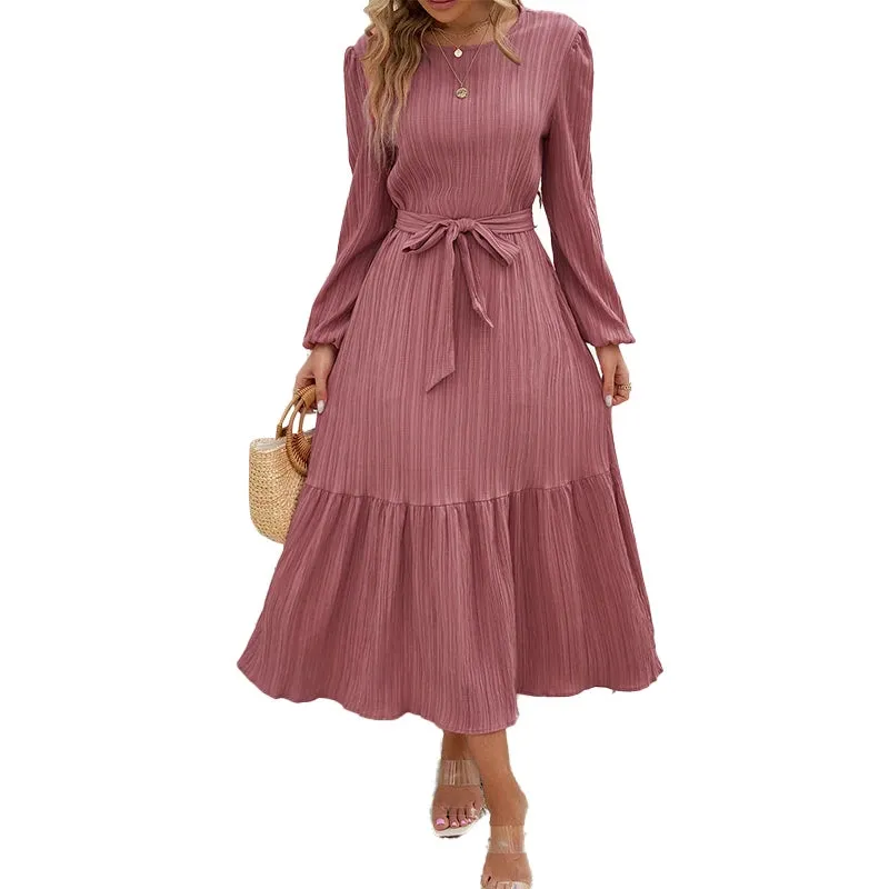 Beatrix - Elegant Flounce Long Dress for Women