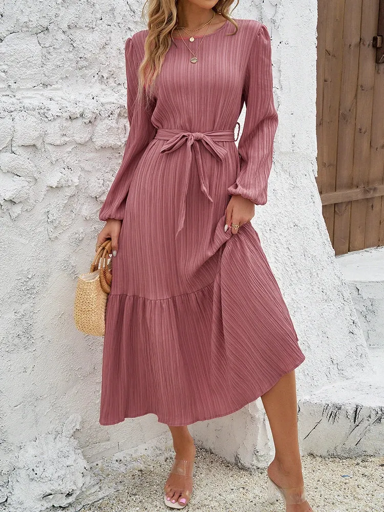 Beatrix - Elegant Flounce Long Dress for Women