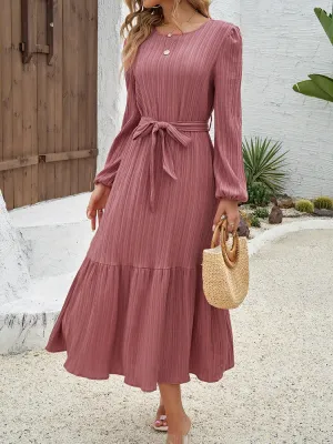 Beatrix - Elegant Flounce Long Dress for Women