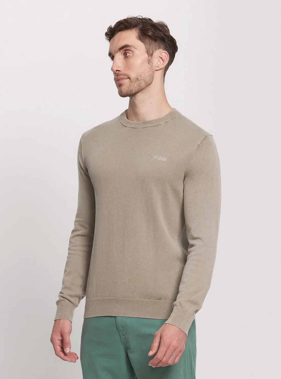 Beige Chesley Knit Jumper