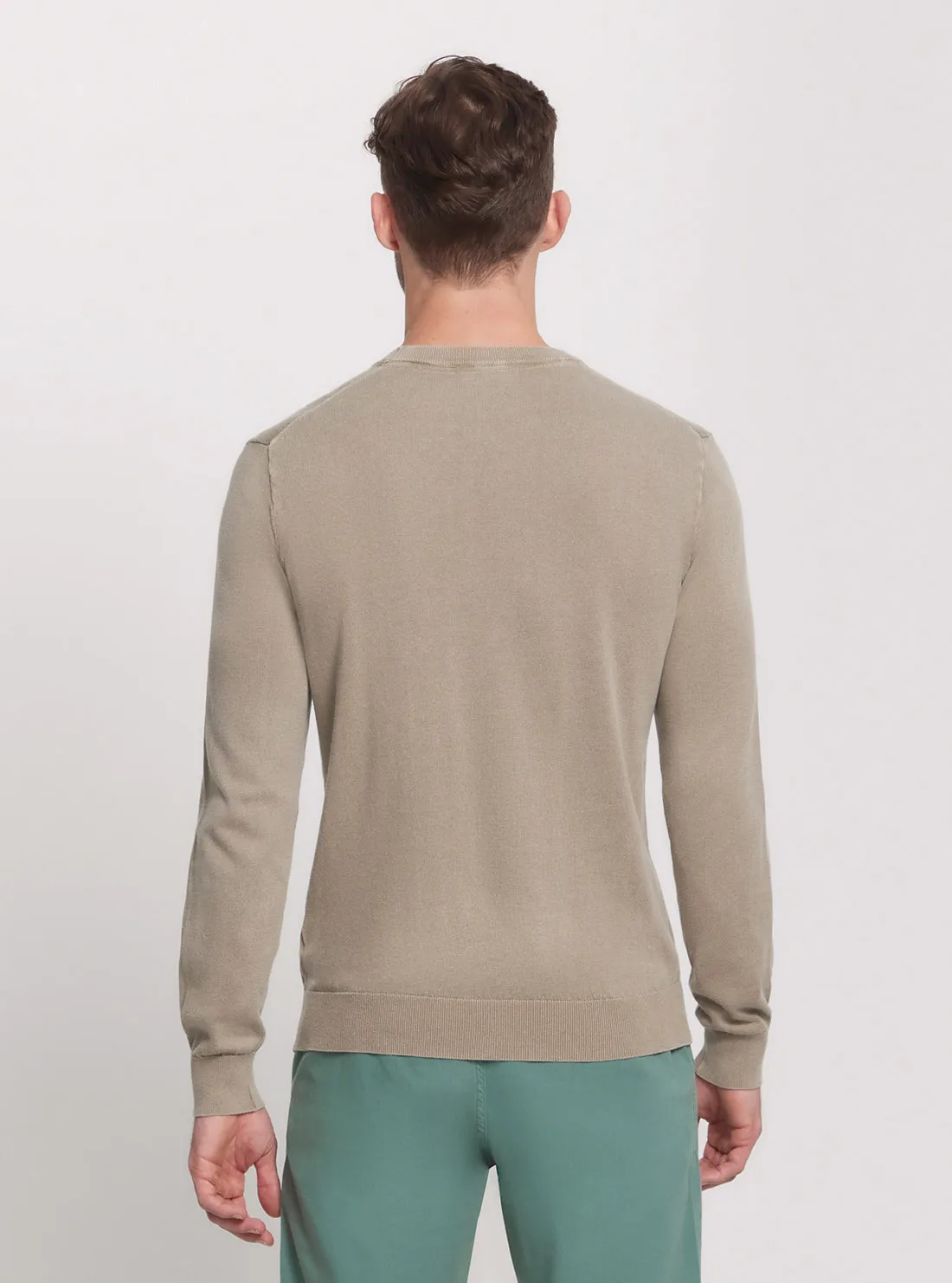 Beige Chesley Knit Jumper