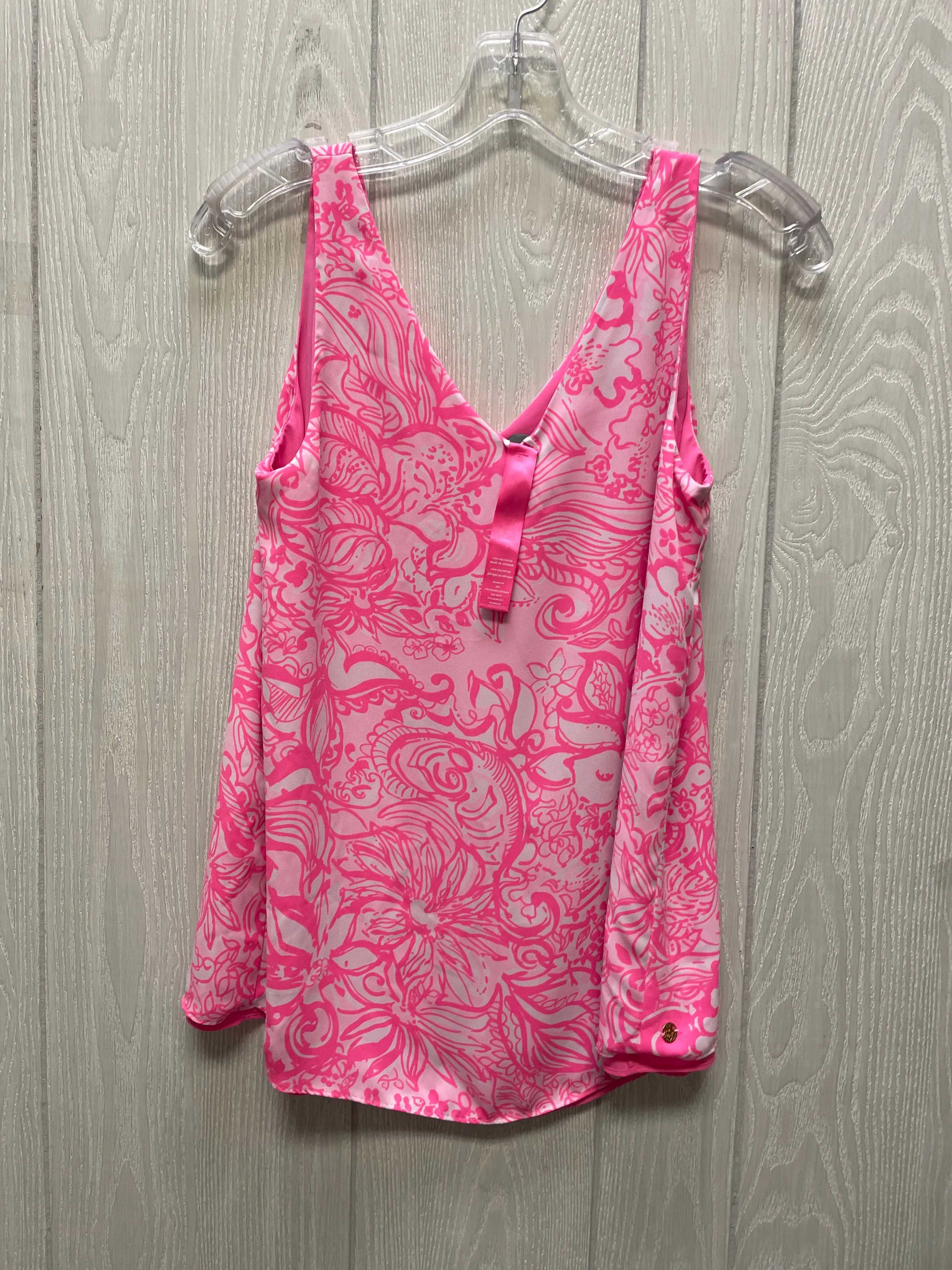 Blouse Designer By Lilly Pulitzer In Pink, Size:Xs