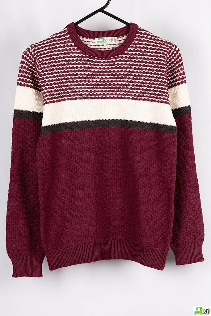 Boy's Basket Knitted jumper