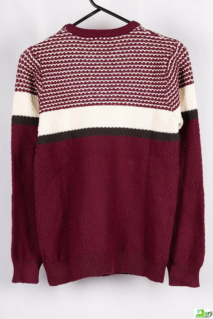 Boy's Basket Knitted jumper