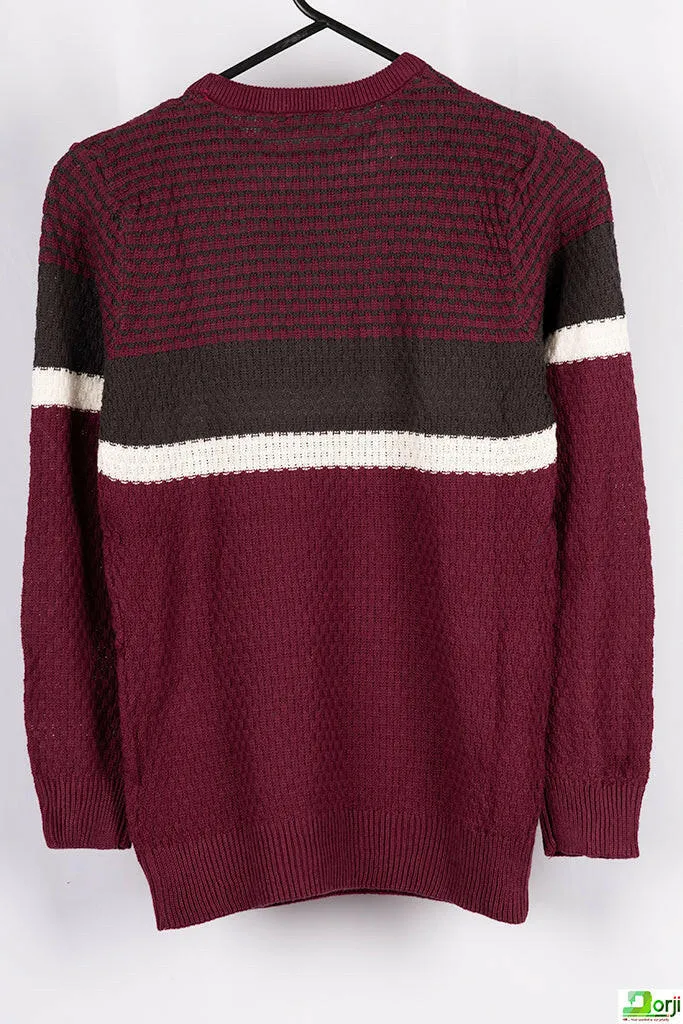 Boy's Basket Knitted jumper