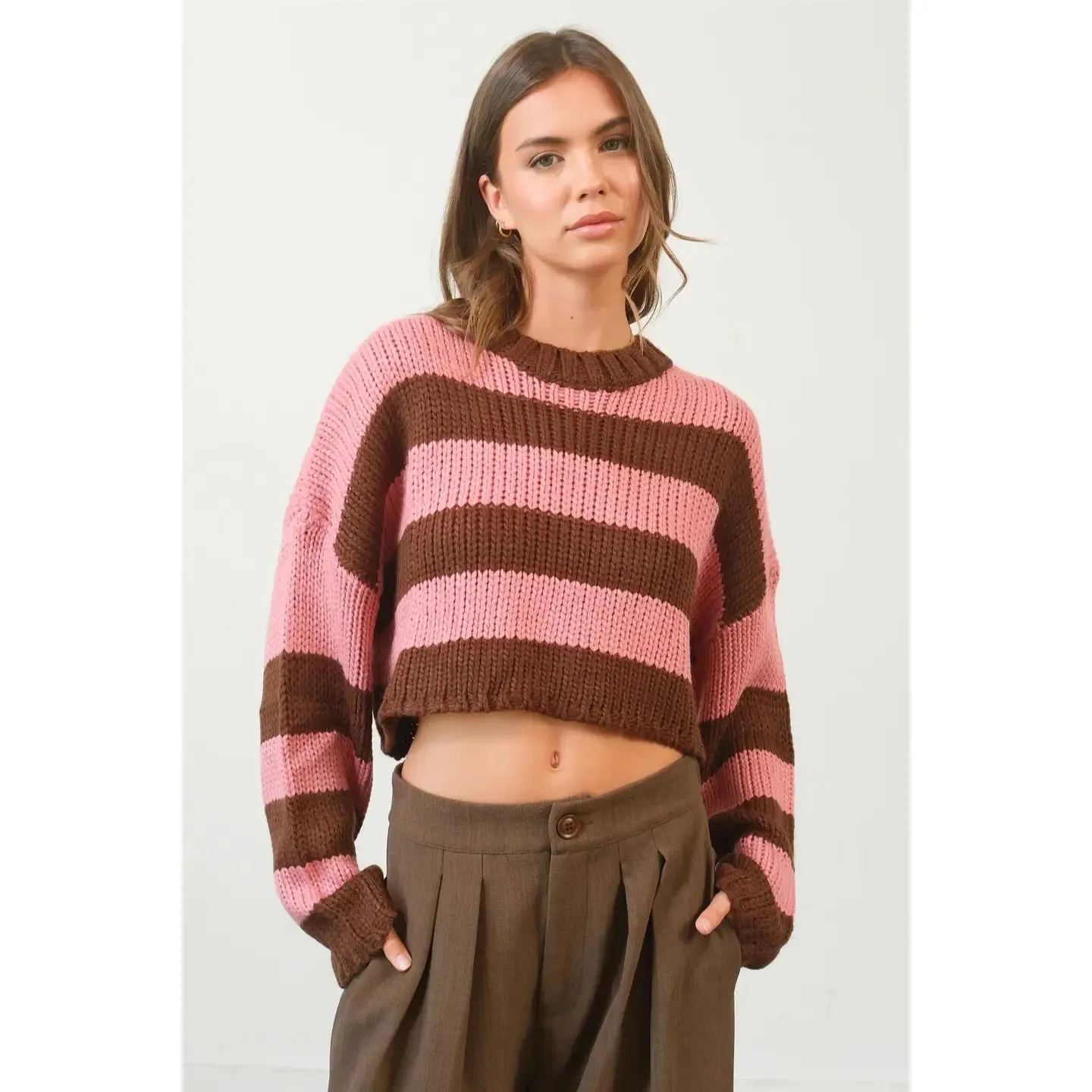 Brianna Striped Sweater