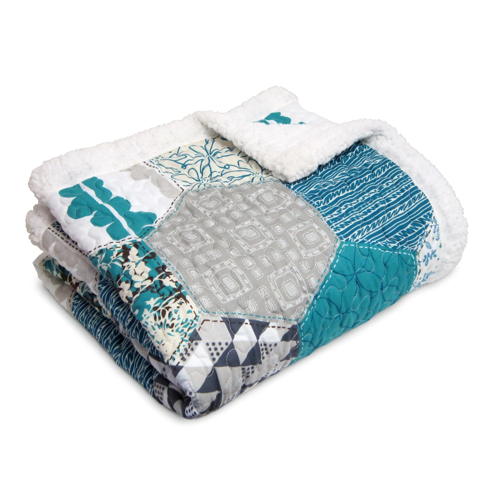Briley Sherpa Throw Blanket