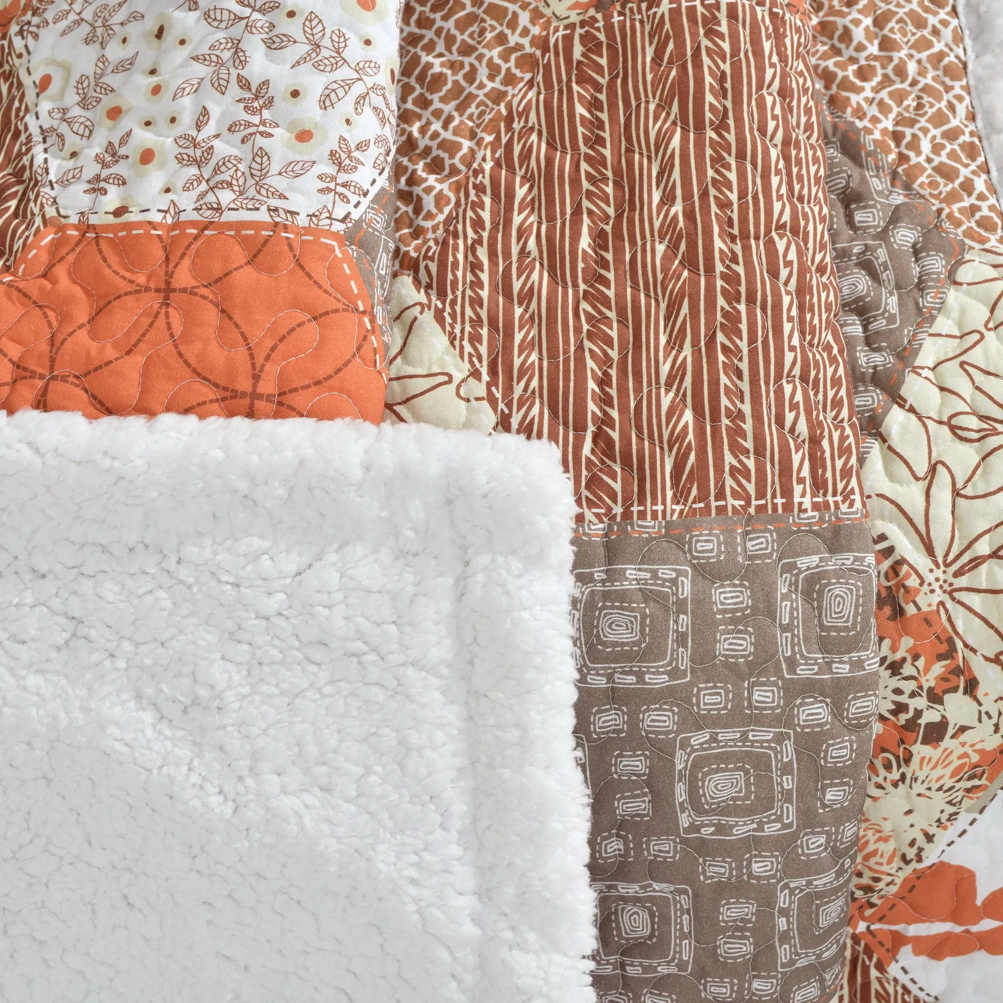 Briley Sherpa Throw Blanket