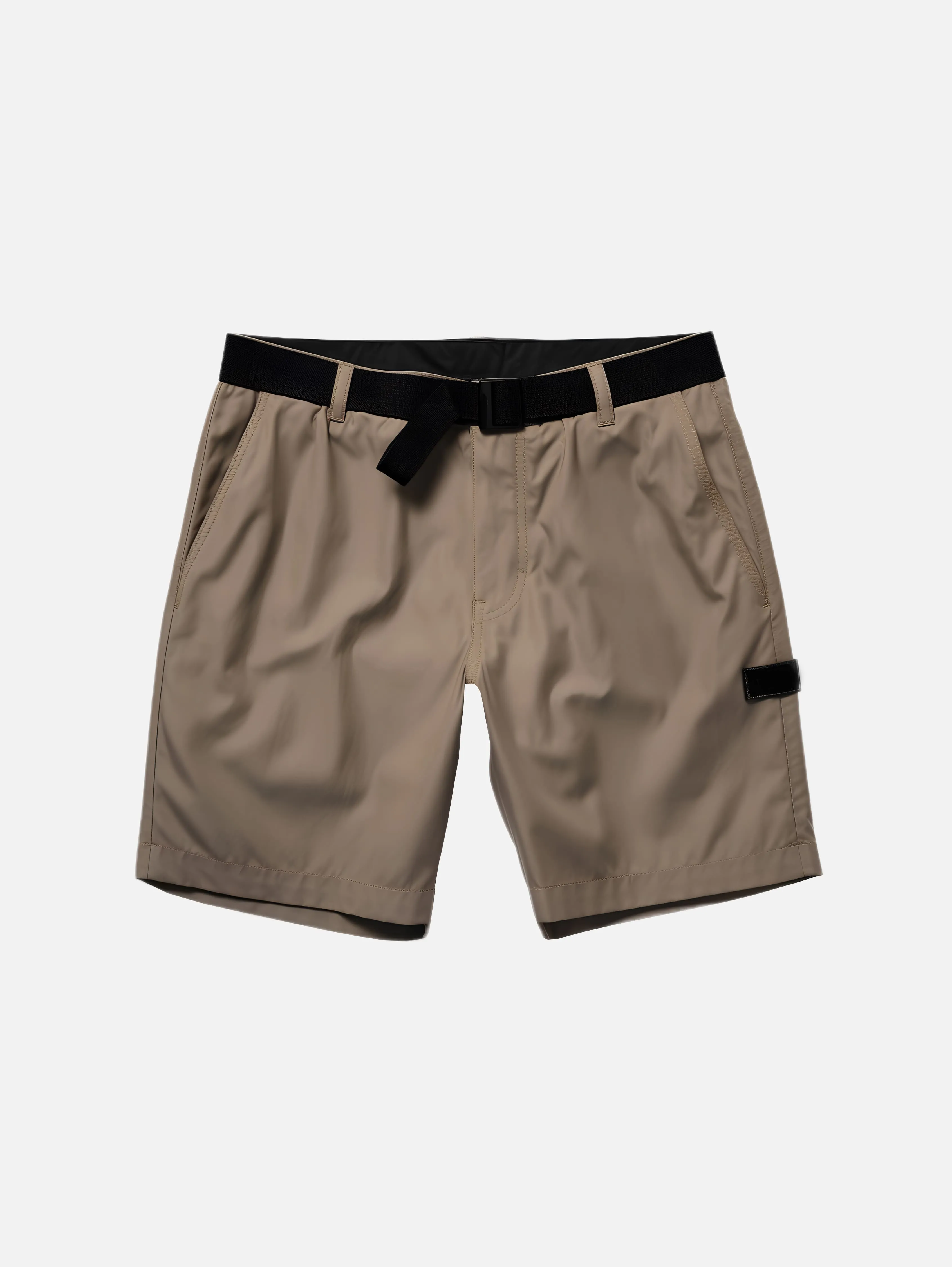 Camel Comfort Tailored Shorts