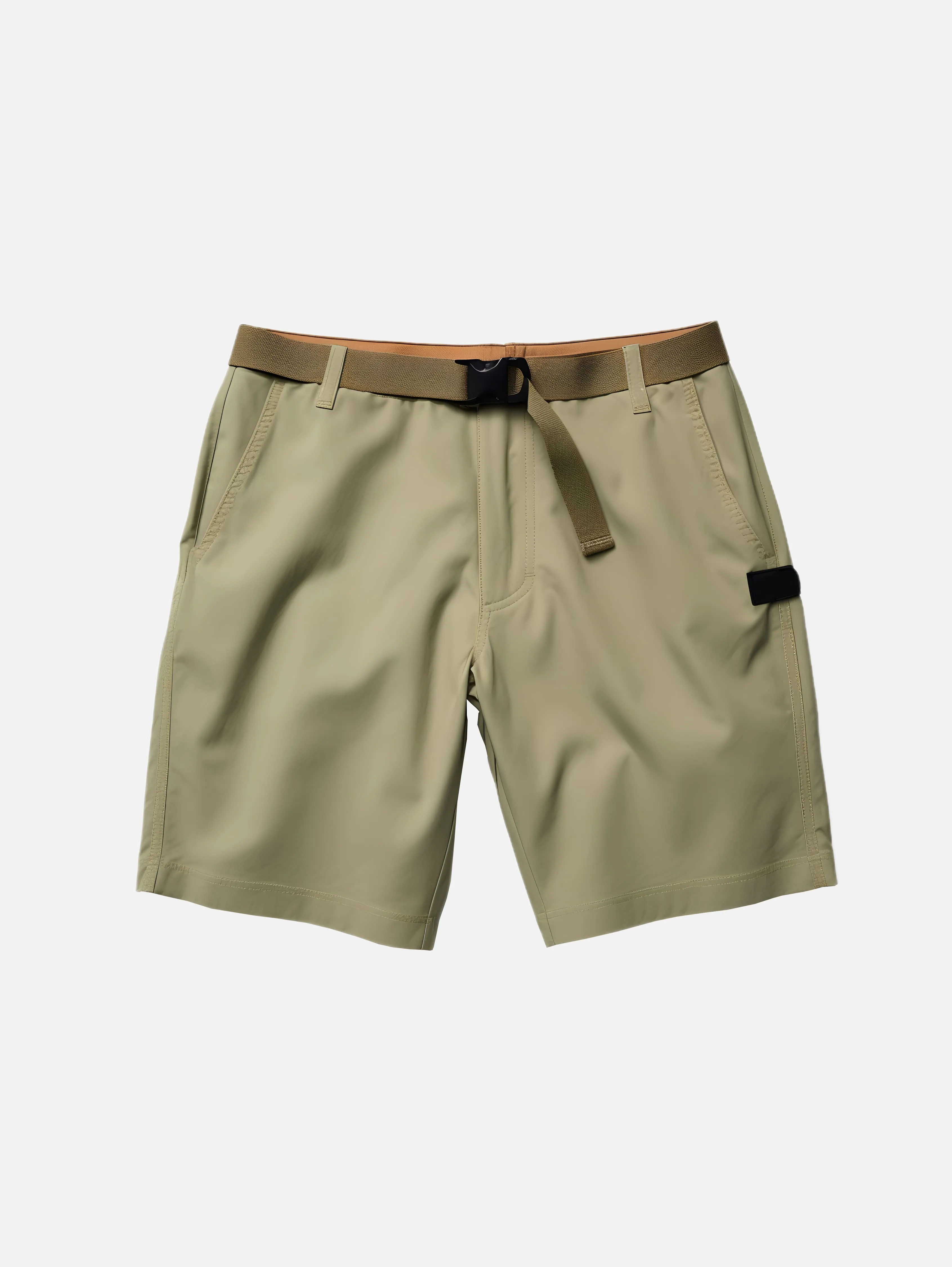 Camel Comfort Tailored Shorts