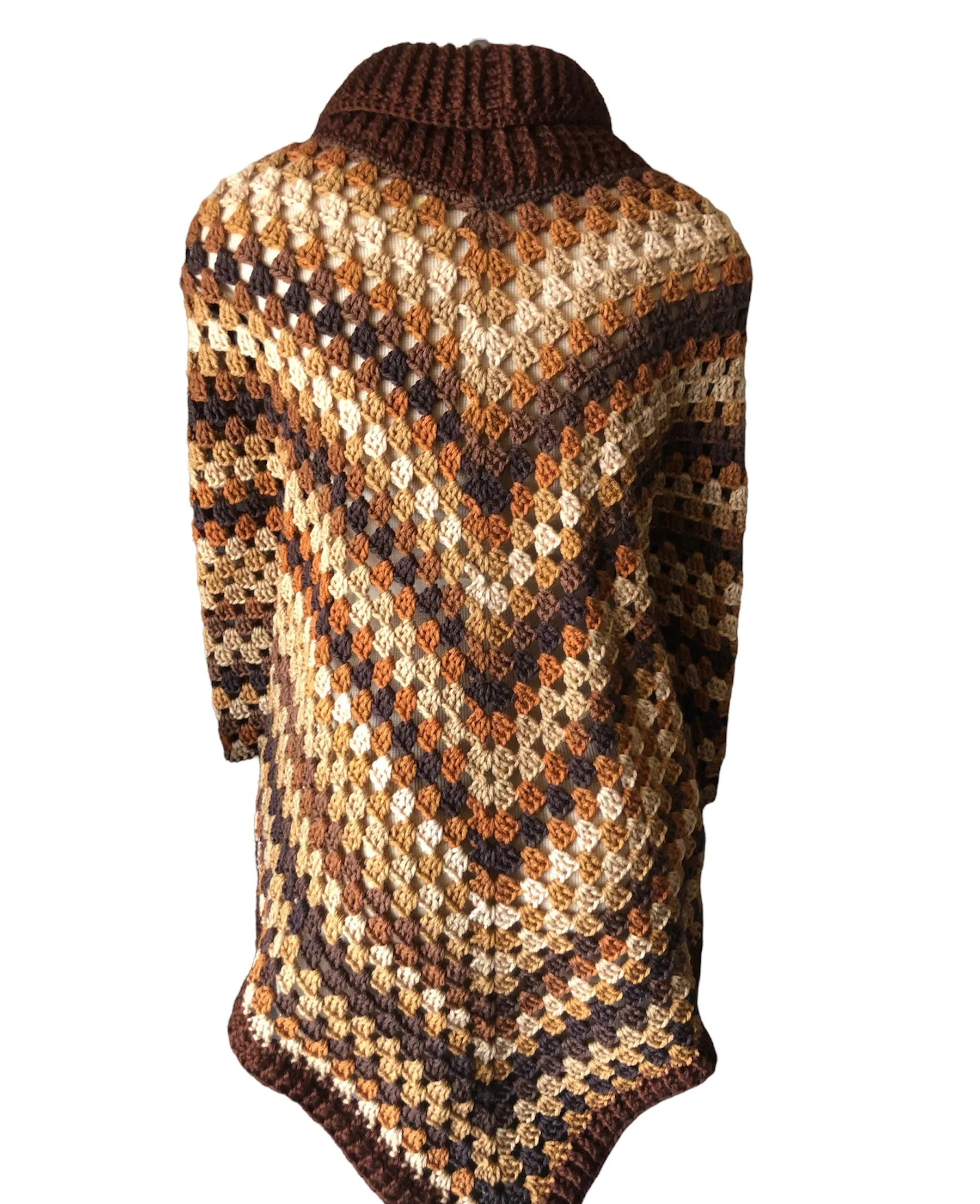 Chocolate Creme Poncho