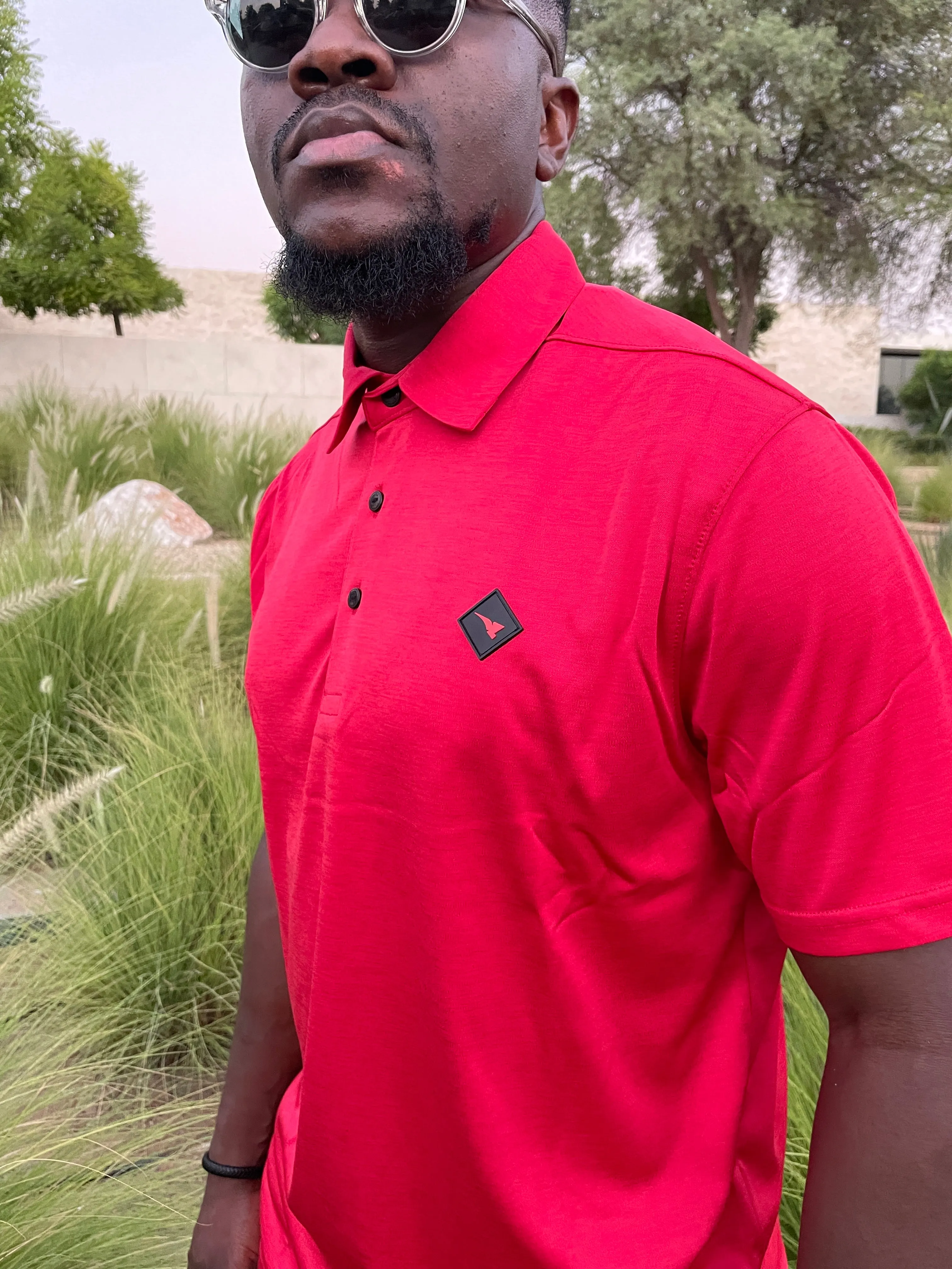 Classico Apolo Red Men’s Golf Polo