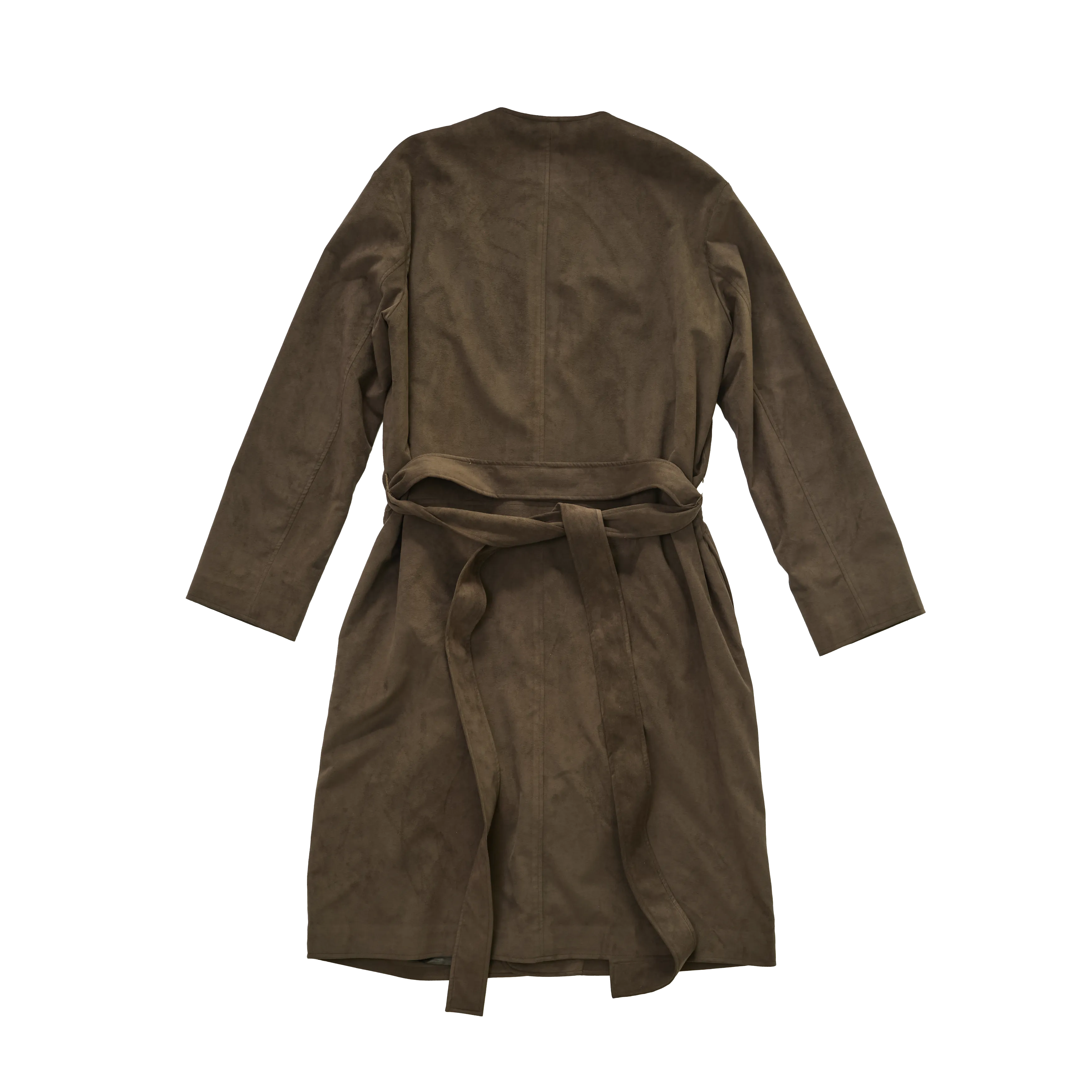 Coffee Suede Kristina Coat