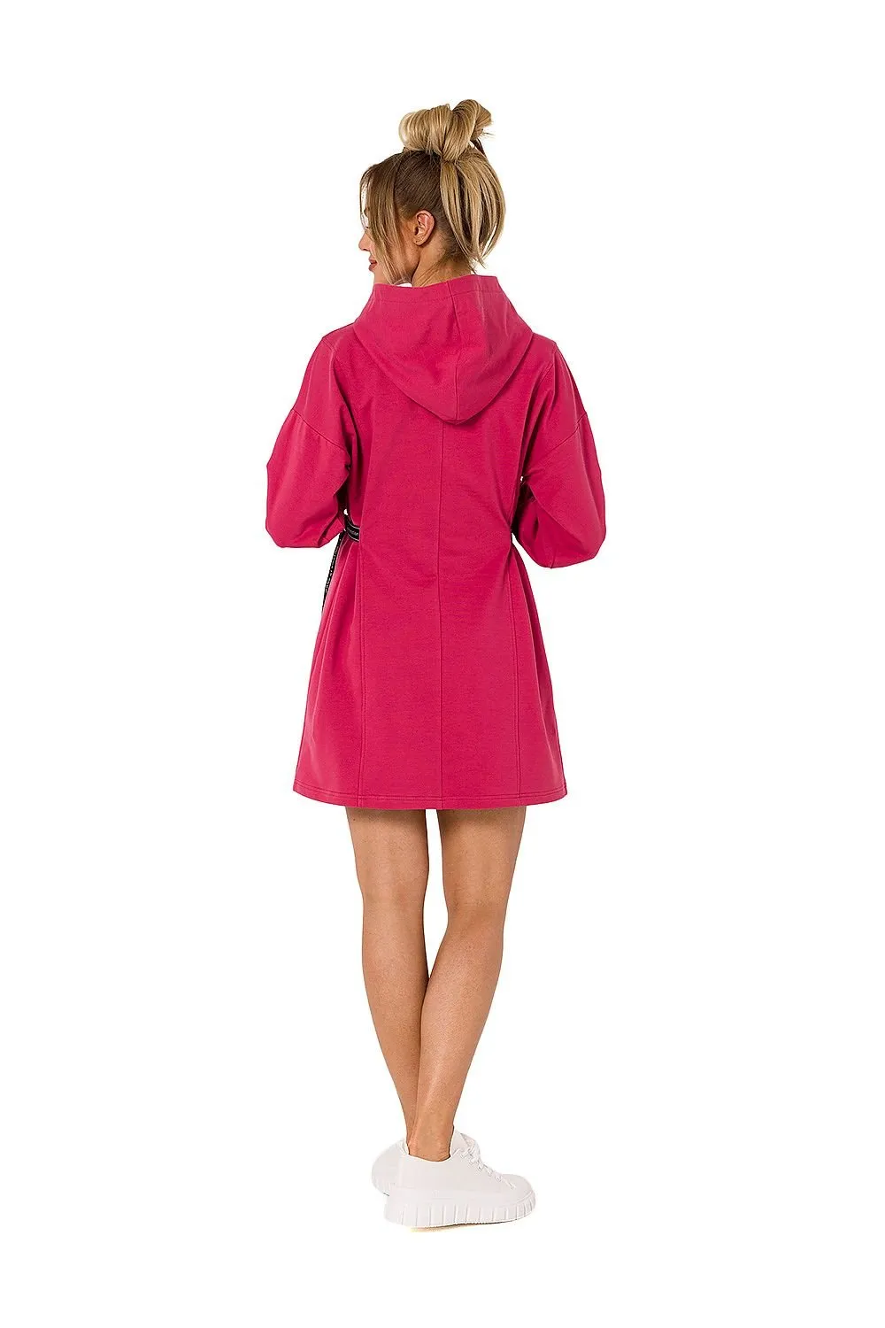 Cozy Hooded Mini Dress Tunic