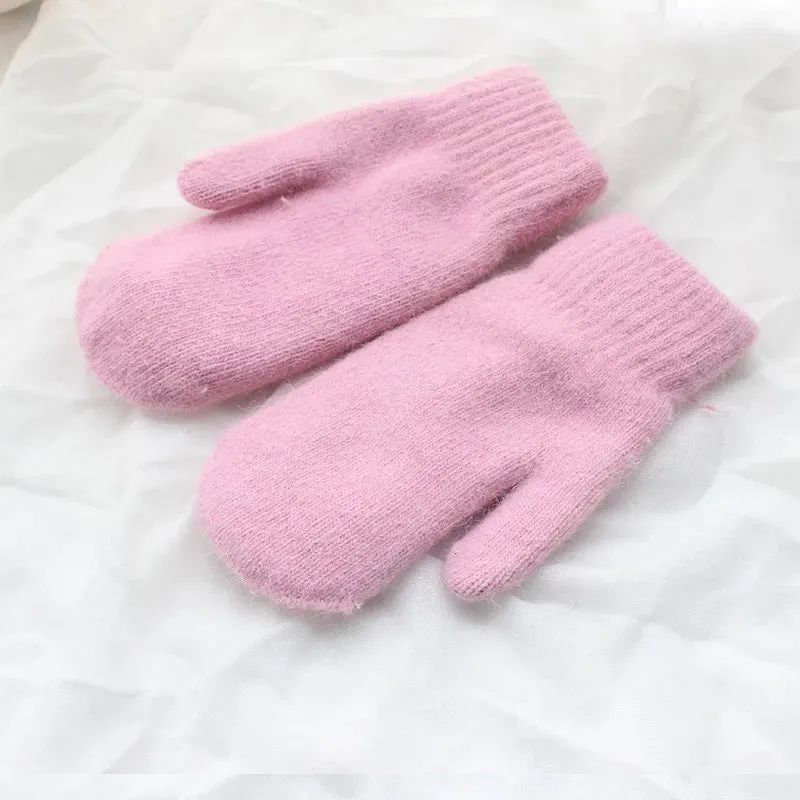 Cute Soft Fuzzy Warm Mittens (   more colors)