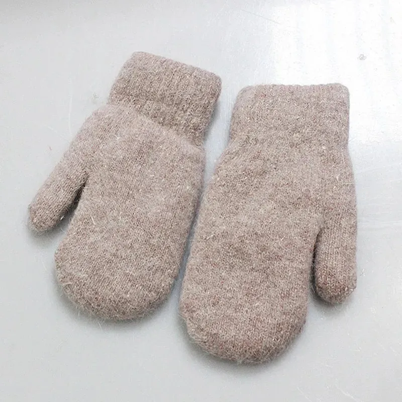 Cute Soft Fuzzy Warm Mittens (   more colors)