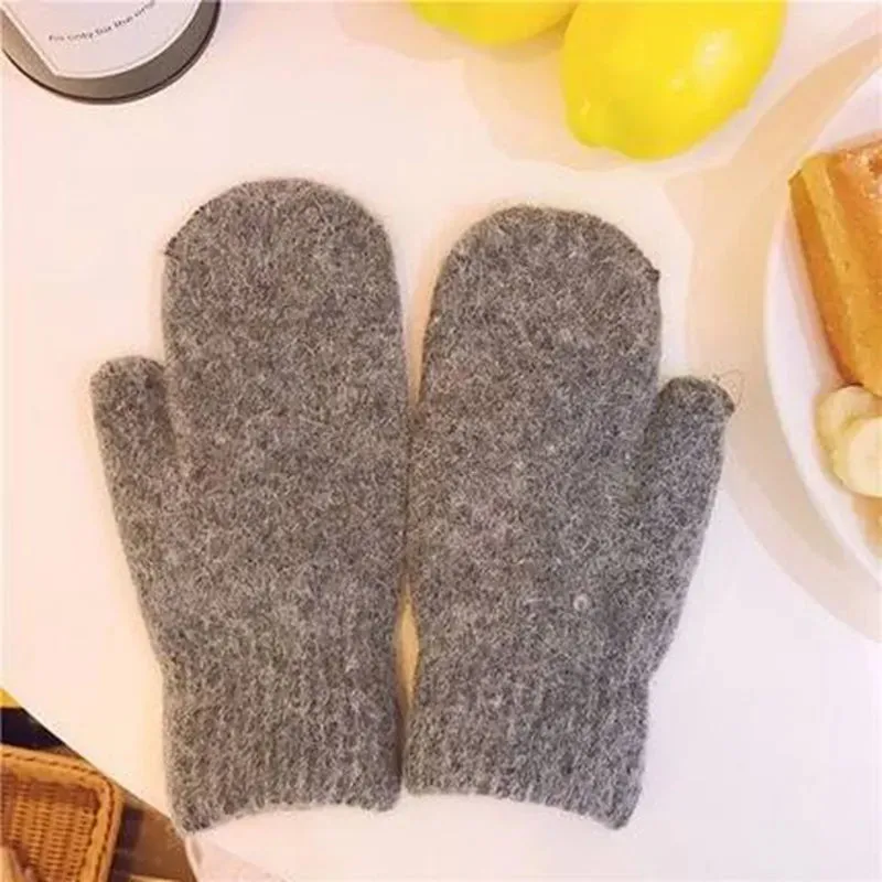 Cute Soft Fuzzy Warm Mittens (   more colors)