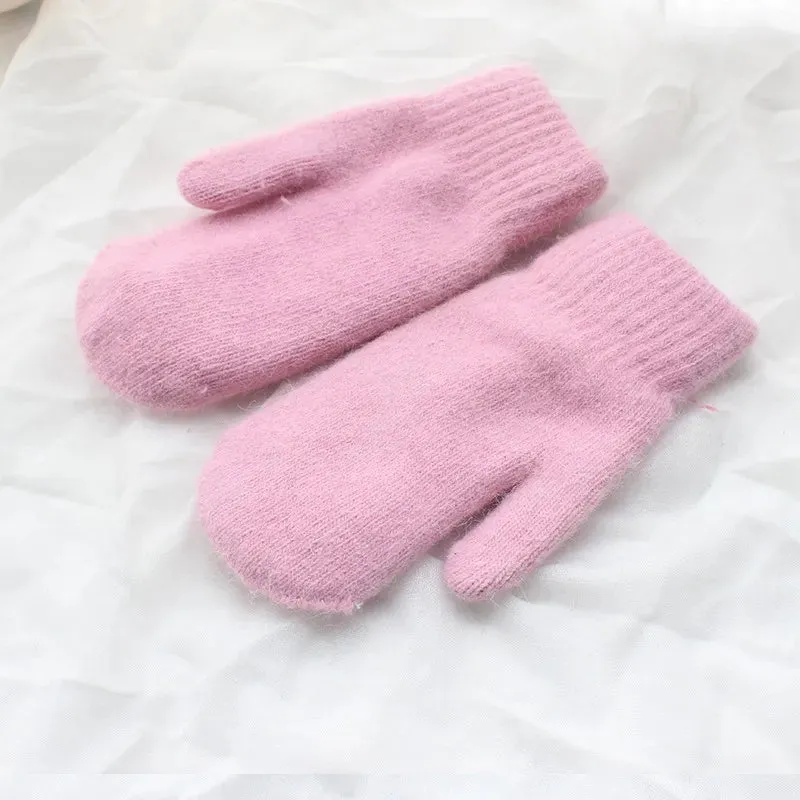 Cute Soft Fuzzy Warm Mittens (   more colors)