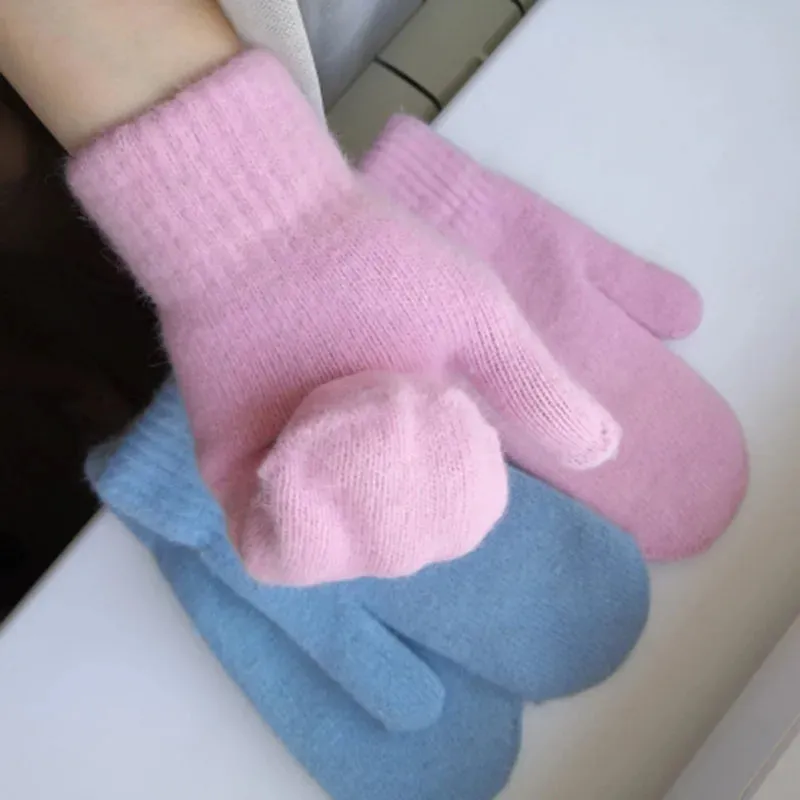 Cute Soft Fuzzy Warm Mittens (   more colors)