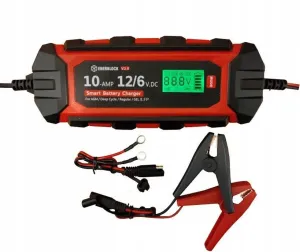 Enerblock Automatic Microprocessor Charger 10A 12V/6V