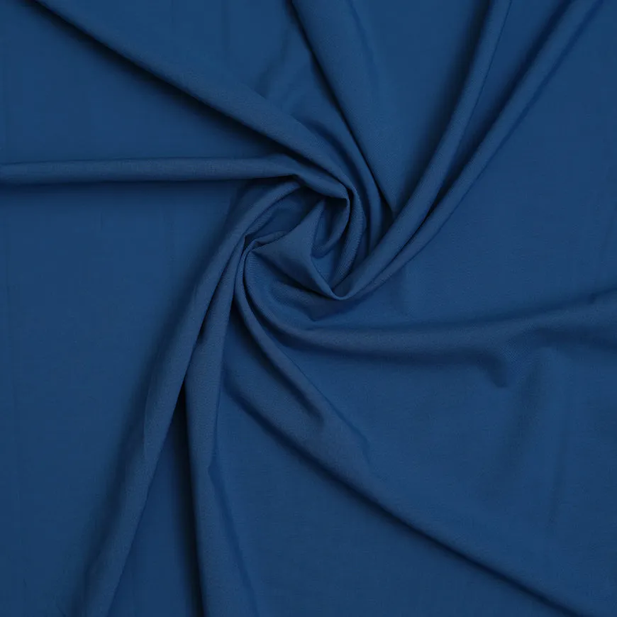 Fabric - Sharda Greyish Blue Plain