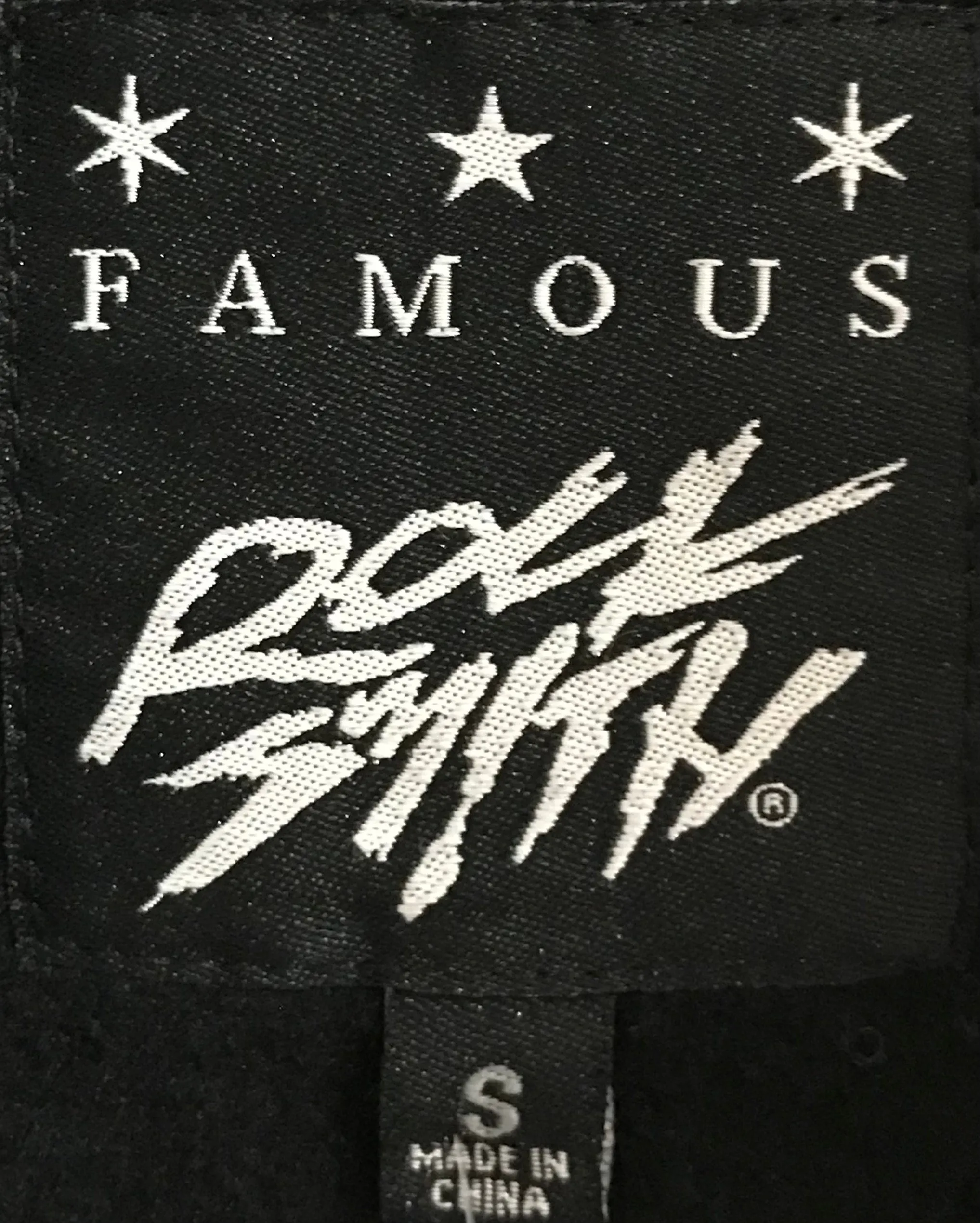 ^FAMOUS STARS AND STRAPS / ROCKSMITH^ (BLACK) CREWNECK SWEATSHIRT COLLABORATION