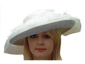 Frills Ladies Church Hat