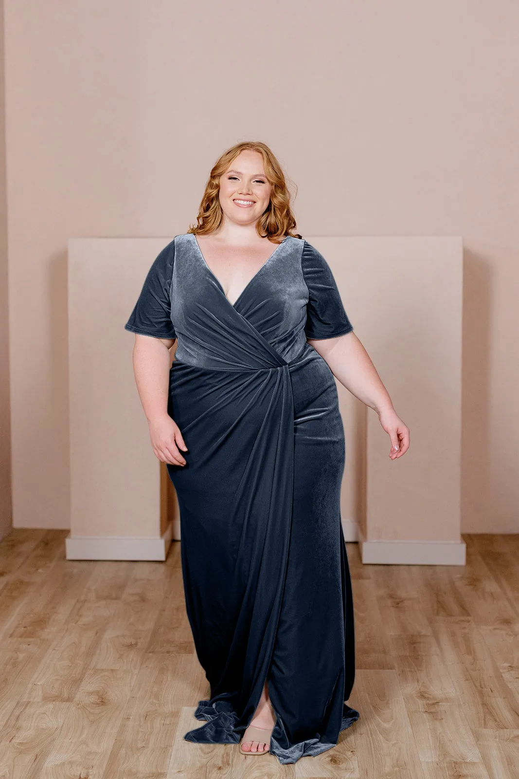 Giselle Velvet Dress | Made To Order