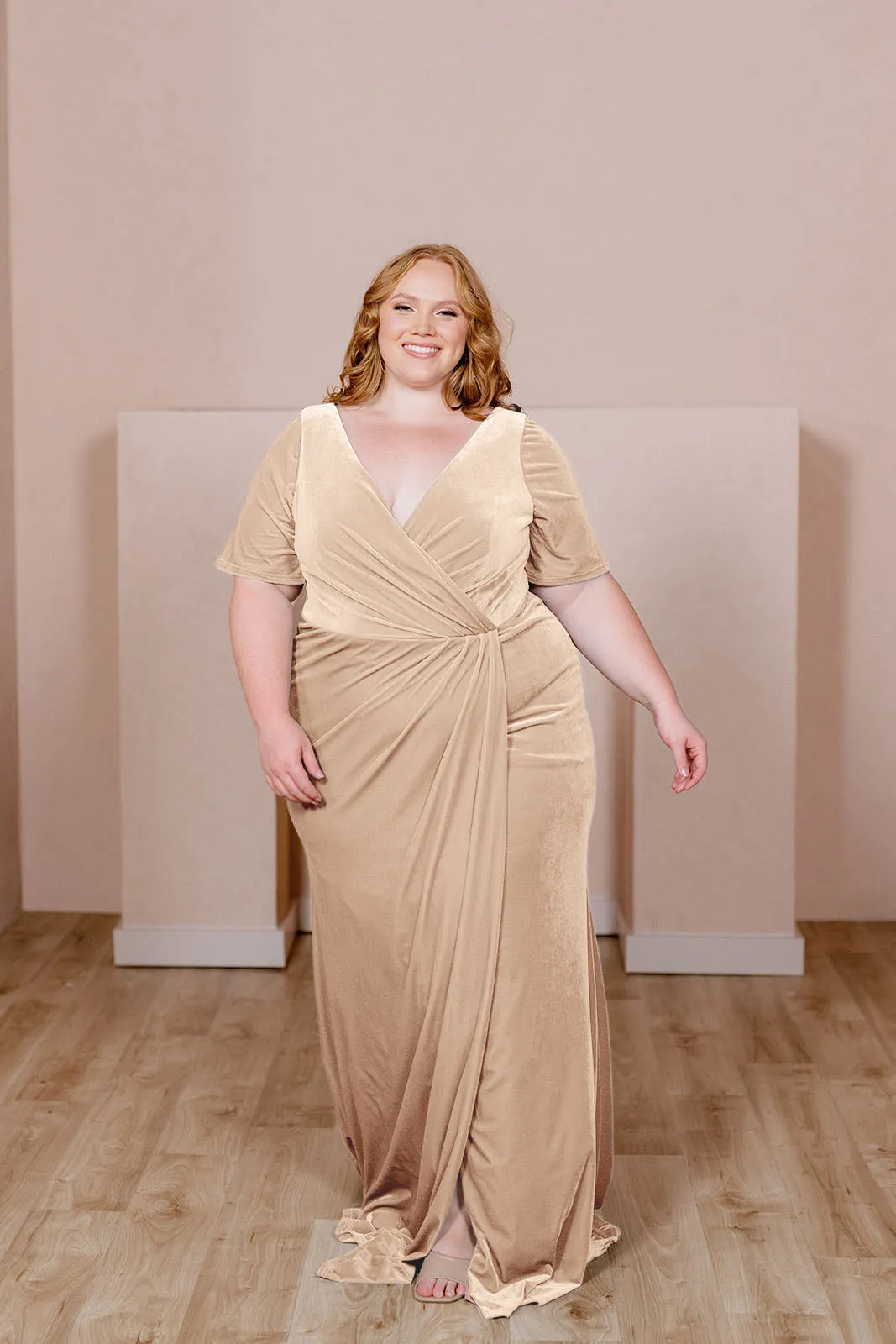 Giselle Velvet Dress | Made To Order