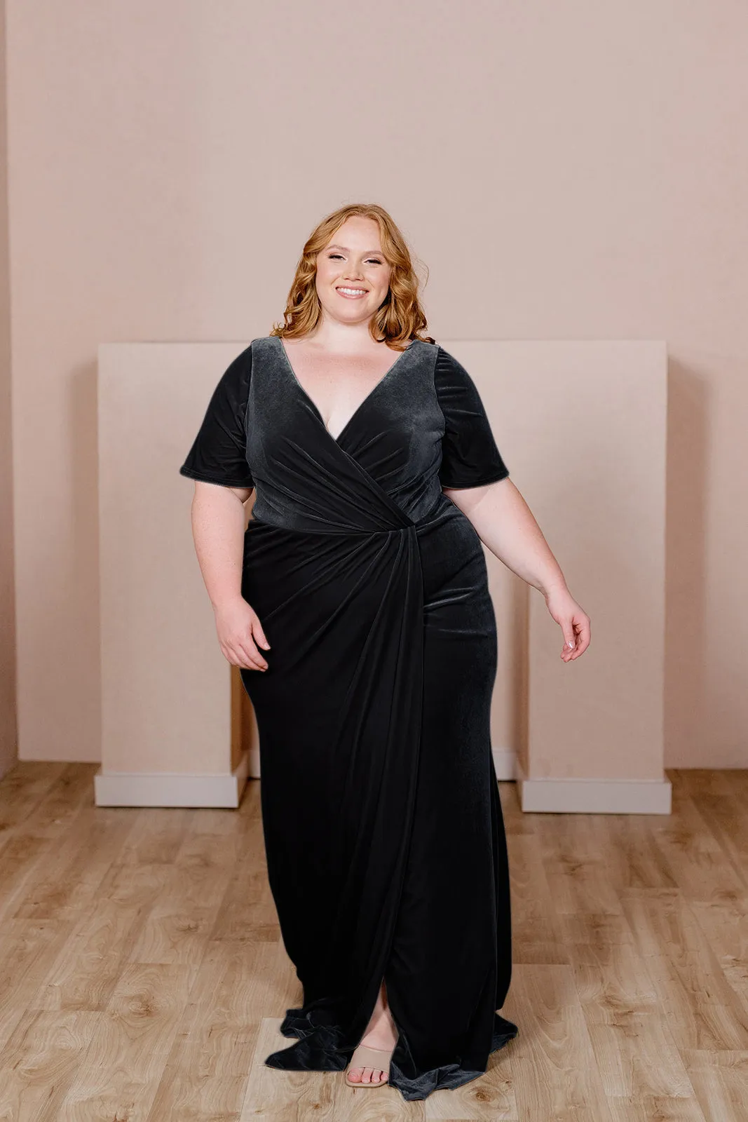 Giselle Velvet Dress | Made To Order