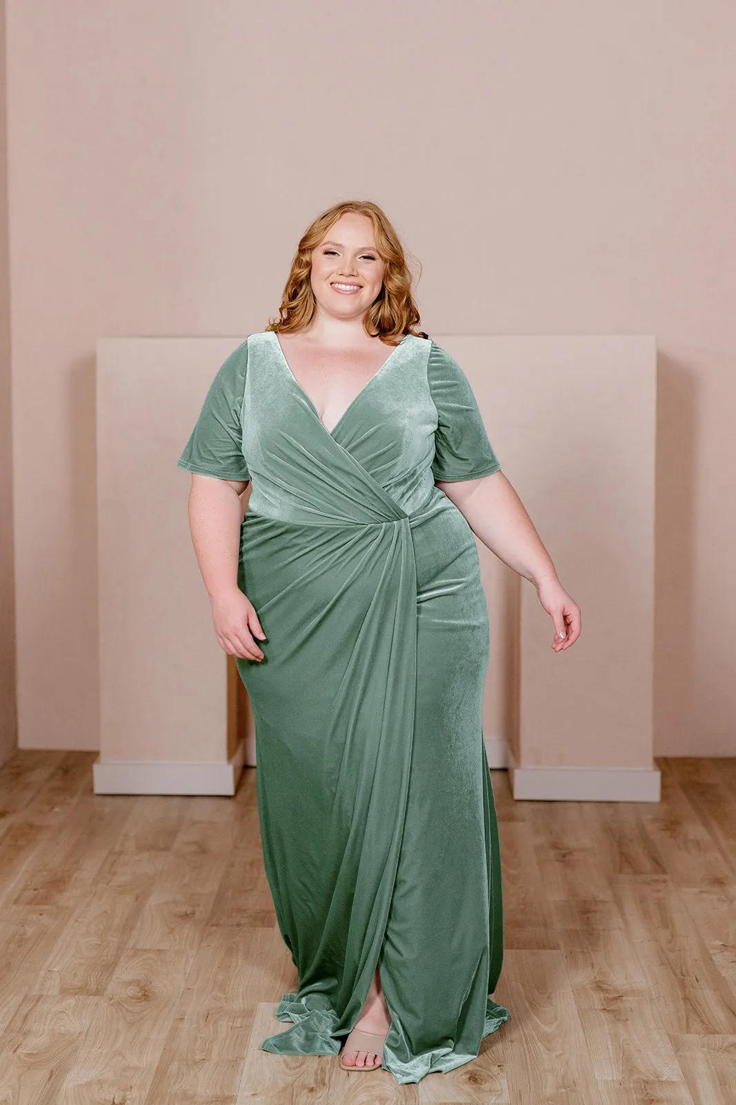 Giselle Velvet Dress | Made To Order