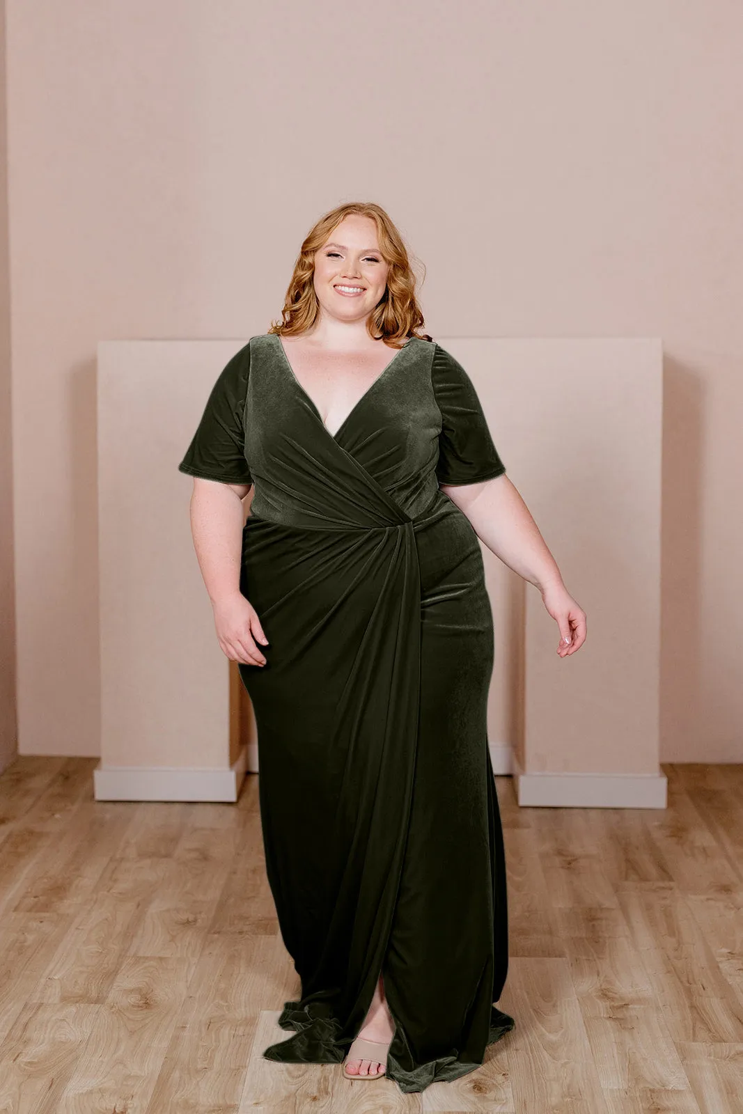 Giselle Velvet Dress | Made To Order