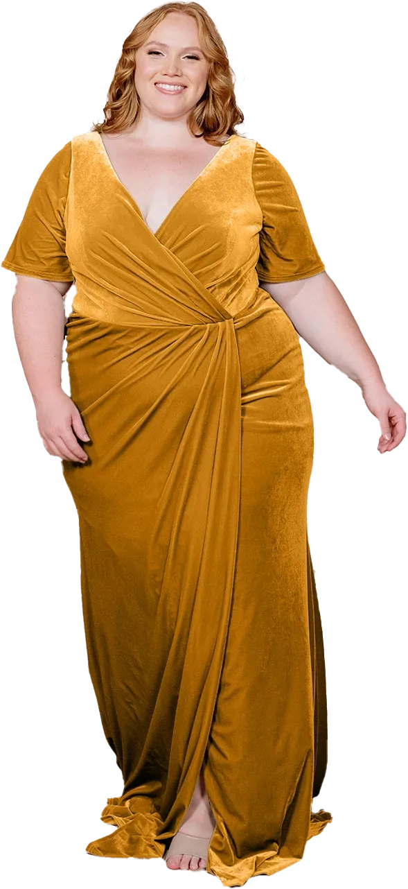 Giselle Velvet Dress | Made To Order