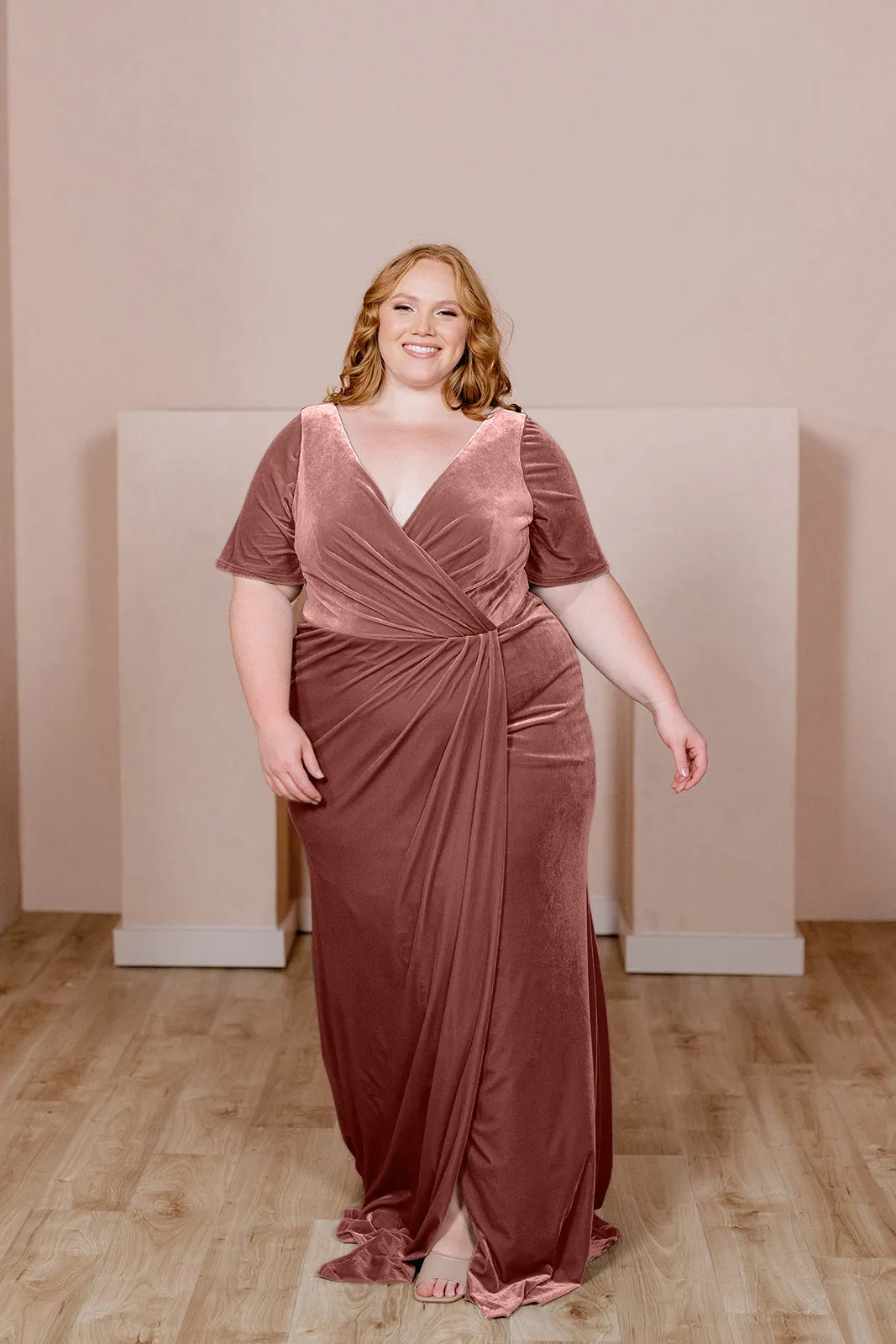 Giselle Velvet Dress | Made To Order